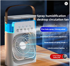 Portable 3in1 ice - mist, fan