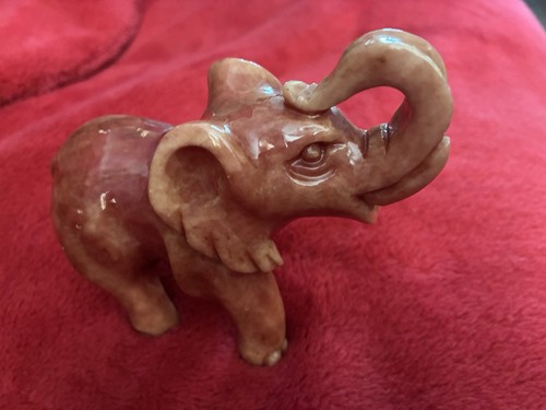Glossy heavy elephant - glossy, ornament