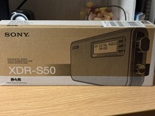 Sony XDR-S50 DAB Digital & FM Radio Fully Working