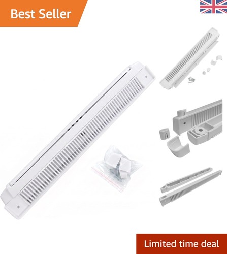 White 410mm trickle vent with - 410mm,