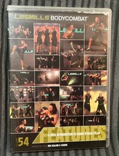 Les Mills BODY COMBAT 54 DVD and CD and CHOREOGRAPHY NOTES