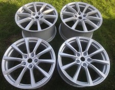EO Set of 4 MINT 20" GENUINE Aston Martin alloy wheels SILVER: DB11 Vantage etc