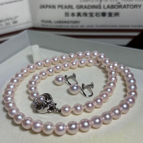 Akoya pearl jewelry set - akoya,