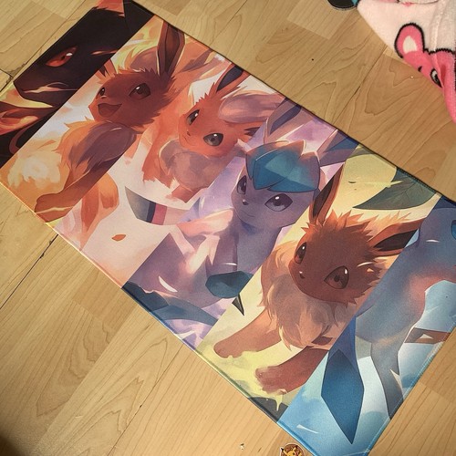 Eeveelutions rubber playmat - eeveelutions,
