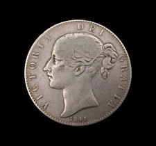 VICTORIA 1845 YOUNG HEAD