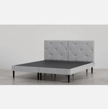 Emma King Size Light Grey