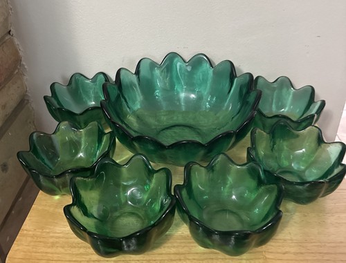 Glass bowl set - glass,