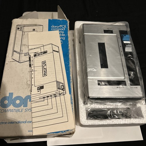 Vintage doro 701 cassette tape - vintage,