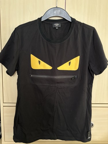 Fendi black yellow monster - fendi,
