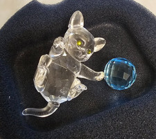 Swarovski Crystal KITTEN LYING