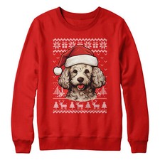 Christmas Poodle Sweatshirt