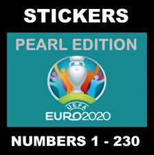 Panini EURO 2020 PEARL / SWISS Premium Edition STICKERS #1- 230