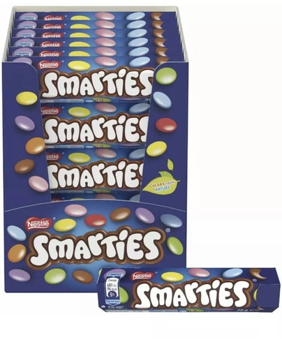 Nestle smarties tubes x38g - nestle, 24