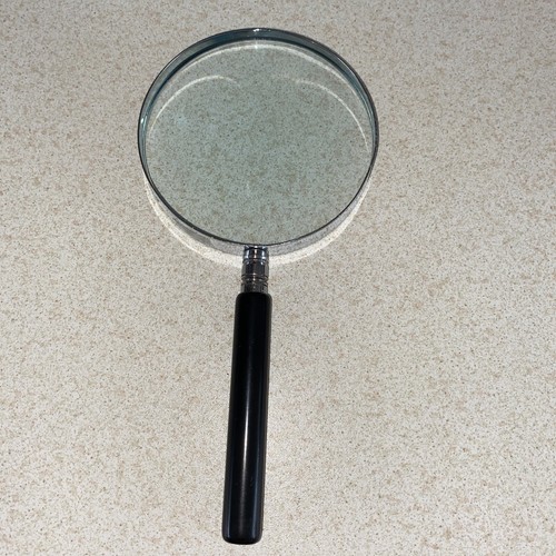 Antique silver magnifying - antique,