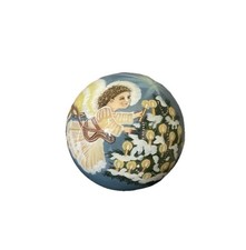 Painted Inside Angel Christmas