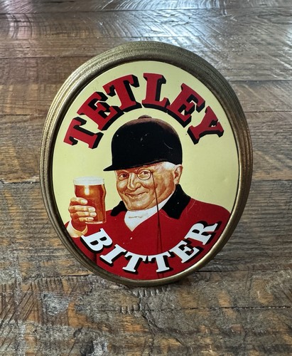 Vtg tetley bitter beer - tetley, solid