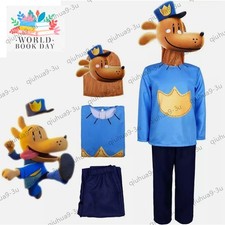 Kids Dog Man Cartoon Book Week