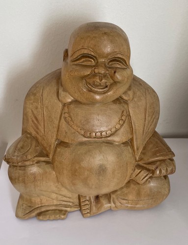 Hand carved wooden - carved, buddha