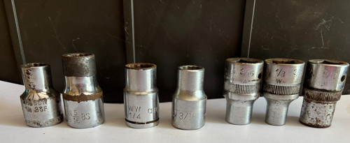 Mixed set vintage - set, whitworth