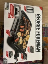 George Forman Smokeless BBQ Barbecue Grill Large, Worlds No.1 Used Once