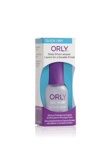 Orly nail dryer sec dry - nail, sec'n