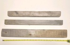 45-60cm Driftwood Long Flat/square 3x Long Pieces Rustic Craft Art Sea Decor