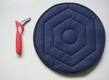 Large Soft Blue Swivel Cushion