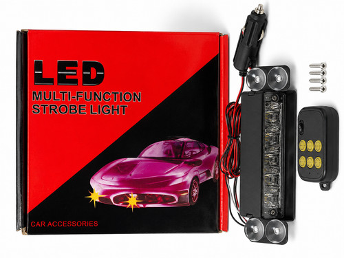 Led car strobe warning - car,
