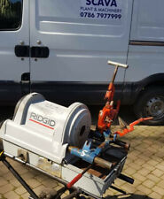 RIDGID 1822.1 PIPE THREADER Bench 110v Folding Trolley Stand & Foot Switch