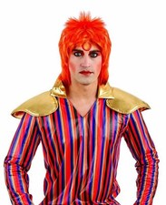 Men`s Ginger Mullet Glam Rock