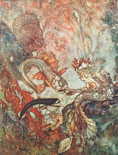 Edmund dulac mounted - edmund,