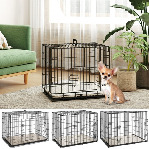 Dog crate with doors - with, 2