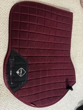 Le Mieux Burgundy Saddle Pad