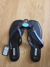 New Ladies Black Primark Flip