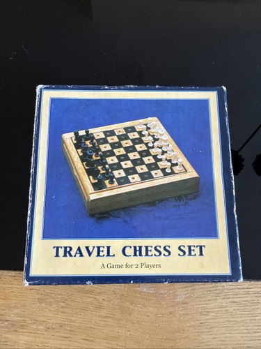 Wooden travel chess set - wooden,