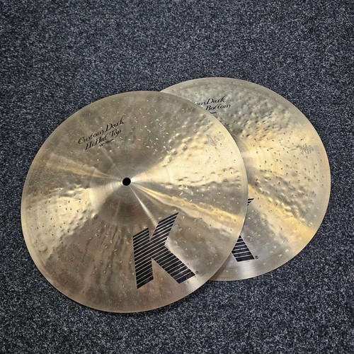Hat cymbals zildjian k - cymbals, 14"