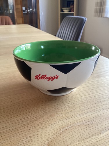 Kelloggs football cereal bowl - football,
