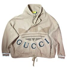 Gucci x adidas camel brown cotton hoodie Size: M adidas  v rare B38