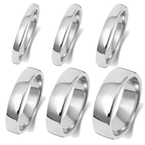 Wedding band ring platinum - band/ring, 950