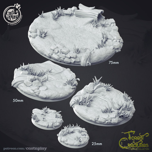 Grass meadow style miniature