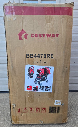 Costway foldable twin baby - costway,