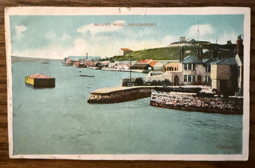 Postcard devonport mount wise - postcard,