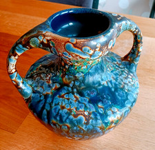 Marei KeramikModel 9302. Snake skin design. Fine WEST GERMAN POTTERY. 1970 s