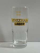 Wrexham Lager Half Pint Glass