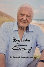 Sir david attenborough signed - attenborough,