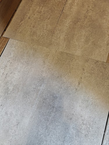 Lvt luxury vinyl tiles cream - vinyl, /