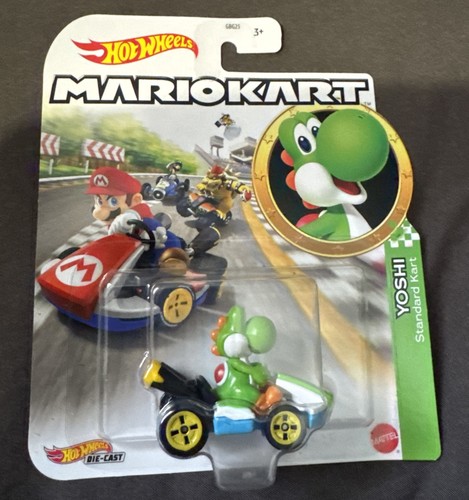 Hot wheels mario kart die - kart, die-cast