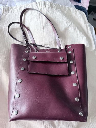 Mulberry studded maple - , tote