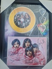 Pink Floyd Signed Gold Disc