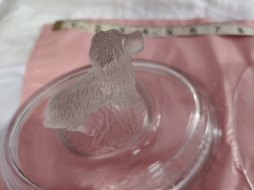 Vintage clear glass covered - vintage,